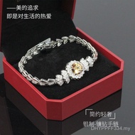Simple Wholesale Bracelet Silver Diamond Bracelet Burning Japanese New Style Bracelet Light Luxury P