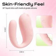 Monsterpub MP2 Smart U-Shaped Mini Massager APP Control Bluetooth 5.0 Heating USB Rechargeable Water