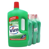 (แพ็ค 3 ขวด ) วิม น้ำยาล้างห้องน้ำ vim สีเขียว 900 มล x 3 ขวด