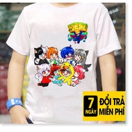 Beautiful Hero Team Mini World T-shirt Collection | Mini World T-Shirt for All Hero Team MC6 Members