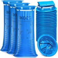 IKOCO 26 Pack Beg Muntah Pakai Buang, IKOCO1000ml Beg Muntah Tahan Bocor, Beg Muntah untuk Perjalana