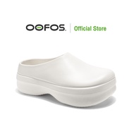 👨รองเท้าแตะ (OOFOS) OOahh Black รองเท้าเพื่อการฟื้นฟู - OF63320