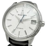 SEIKO SBGR305 (9S68-00A0) 第一代 Grand Seiko 限量版 2017 男士鈦金屬/皮革自動手錶，銀色錶盤