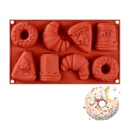 SILICONE CROISSANT DONUT MOULD