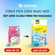 Bút lông màu Fiber Pen Colokit 36 màu viết được nét thanh nét đậm