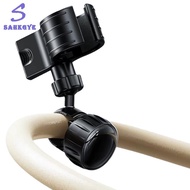 greatbuy666-Adjustable Baby Stroller Handheld Fan Holder Clip Universal Handheld Fan Turn to Clip-on