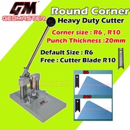 Geomaster Heavy Duty Round Corner cutter machine/ paper cutter/round corner paper cutter