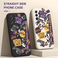 NBA Lakers Graffiti Soft TPU Phone Casing For Infinix Hot 30 20 Play 30i Note 30i 12 Pro Turbo 4G 5G
