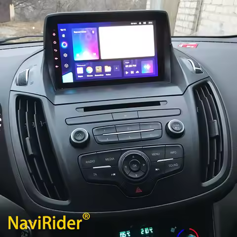 For Ford Kuga C-max Escape 8G+128GB Car Radio Android 14 Screen 2Din Car Multimedia GPS Autoradio BT