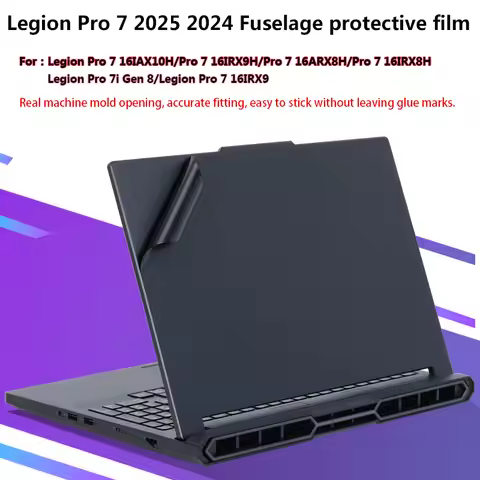 For 2025 Lenovo Legion Pro 7 16IAX10H 16IRX9H Notebook Skin Sticker 7i Gen 8 Pro 7 16ARX8H IRX8H She