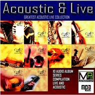 ACOUSTIC &amp; LIVE MP3 music CD for PCCDROM / DVD PLAYER