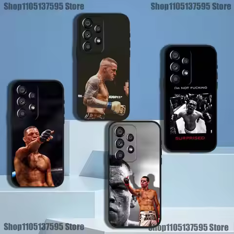N-Nate D-Diaz Boxing Phone Case For Samsung Galaxy A73,31,32,72,41,53,52,71,22,5G,Note,J7,8,9 Soft B