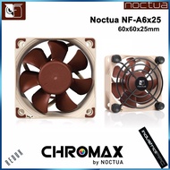 พัดลมระบายความร้อน Noctua NF-A6x25เคสคอมพิวเตอร์ PWM 60Mm 5V/12V อัจฉริยะควบคุมอุณหภูมิ3PIN/4pin เงี