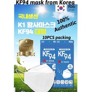 [MADE IN KOREA] KF94 mask 10PCS PACKING 100%original ready stock