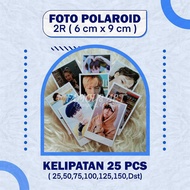PRINT 2R POLAROID PHOTOS (6x9 cm) PRINT POLAROID PHOTOS WITHOUT PO (ONE DAY)