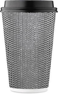 8oz/12oz/16oz Ripple Wall Paper Cup/With Lid/Thickened Coffee Cup/Premium Tea Cups
