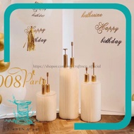 3PCS FOLDABLE DESSERT TABLE INS STYLE / KOREAN STYLE / MEJA FOLDABLE UNTUK HIASAN DESERT