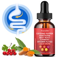 Cayenne Pepper Extract Liquid - Capsaicin Extract - Liquid Cayenne Pepper Drops for Digestive Suppor