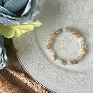 清新藍摩根石貔貅彈性手鍊