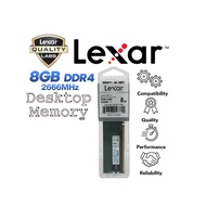 LEXAR 8GB DDR4 2666MHz UDIMM Desktop Memory (LD4AU008G-B2666GSSC)