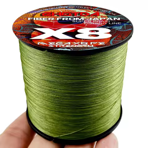 GHOTDA Sea Fishing Strong PE X8 Braided Fishing Line 300M 100M 8 Strands 18lb~78LB Original Multifil