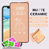 Transparent Matte Ceramic Tempered Glass Samsung A56 A36 A55BENING