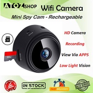 A9 Mini WiFi Camera/SPY Cam/HD Night Vision Camera/ Wireless Mini Camcorders /Video Surveillance IP 