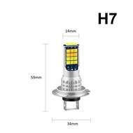 1PC 30LED Fog Light Bulb Two Color H3 H7 H8 H11 9005 HB3 9006 HB4 P13W Yellow White Ice Blue