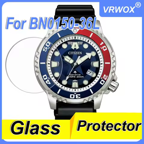 3Pcs 9H 2.5D Tempered Glass For BN0151-09L/BN0150-28E/36L BN0191-80L BN0190 BN0193-17EWatch Scratch 