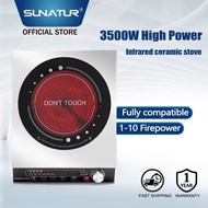SUNATUR Infrared Ceramic Cooker 3500W Induction Cooker Commercial Series Electric Stove Induction Ho