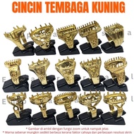 Sarung Cincin Tembaga / Cicin Tanpa batu permata akik / rumah cincin / Cicin Batu Lelaki