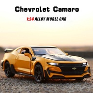 1:24 Camaro Alloy Sports Car Model Diecast Simulation Model Collection Hobbies Decoration Boutique O