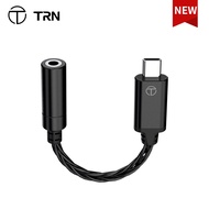 TRN TE DAC AMP Adapter Type-C to 3.5mm Audio Cable Chip Earphone Amplifier PCM 192kHz For TRN Earphone