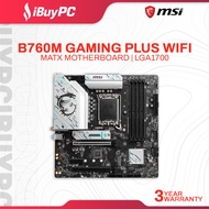 MSI B760M GAMING PLUS WIFI DDR5 mATX Motherboard | LGA1700