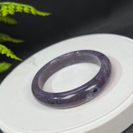 梅花碧璽手鐲 54MM 玉化星光潤紫飄藍共生雲母手環 願望開拓改善