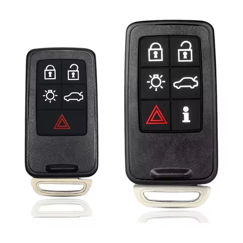 Smart Remote Key Shell for Volvo S60 S80 XC70 XC90 C70 D5 V50 S40 C30 V70 V40 Fob Replacement Car Ac
