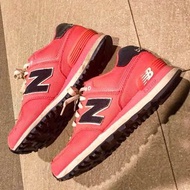 New Balance 574 桃紅色 女復古慢跑鞋