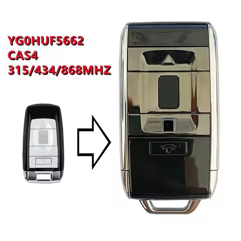 YG0HUF5662 CAS4 FOR Rolls-Royce Phantom Style Smart Key Remote Car Key 315MHZ 433MHZ 868MHZ ID49 Chi