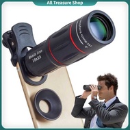 APEXEL Universal 18x25 Monocular Zoom HD Optical Mobile Phone Lens Observation Survey Telephoto Lens