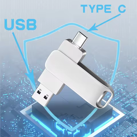 Suitable for Apple 15/16 systems TYPE-C Flash Drive OTG 128GB 32GB 64GB High Speed USB For Computer