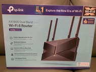 TP-LINK AX1800 Dual Band Wi-Fi 6 Router