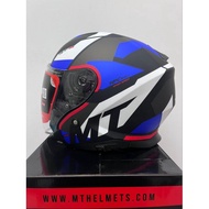 MT HELMETS THUNDER 3 SV JET BOW F5 MATT PEARL RED