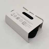 Samsung อะแดปเตอร์ชาร์จเร็วหัวปลั๊กเสียบแบบ US 25W สายชาร์จ PD USB C เป็น USB C สำหรับ Galaxy S21 S2