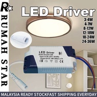 Led Driver 18w 12w 24w Power Supply For Led Panel Light Led Ballast Led Transformer