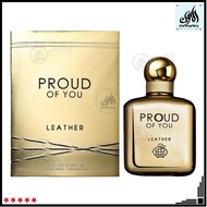 [ NEW ARRIVAL ] Fragrance World Proud Of You Leather EDP 100ml