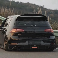 BigSale Aspec Style Rear Spoiler Wing For Volkswagen Golf 7 MK7 GTI R GOLF7 MK7 7.5 Spoiler Roof Ext