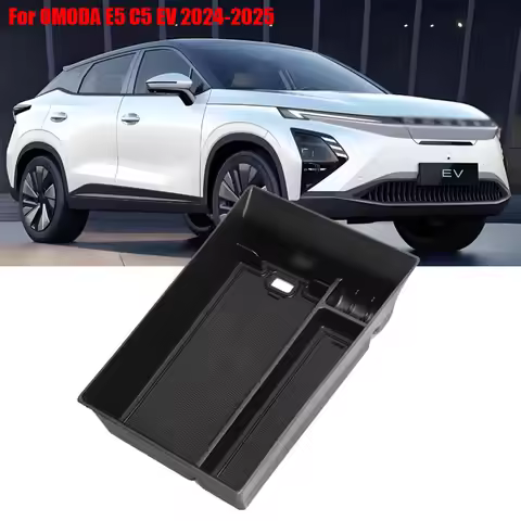 For Chery OMODA E5 C5 EV 2024-2025 Car Armrest Storage Box Organizer Case Auto Interior Accessories