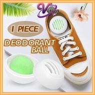 (1 Pcs) Shoes Natural Deodorant Ball Sock Aroma Fragrant Perfume Ball Small Volume Foot Odor Pill Shoe Cabinet