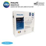 Philips LED Downlight DN027B G3 LED9/CW 9W 220-240V D125 RD