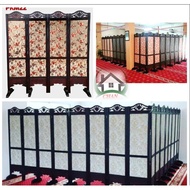 🔥Original partition kayu pembahagi Ruang  kayu original wood screen with best price